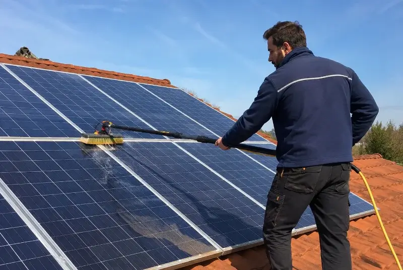 Nettoyage et entretien de panneaux solaires à Saint-André-sur-Sèvre
